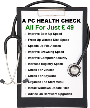 PC Health check only 49.00
